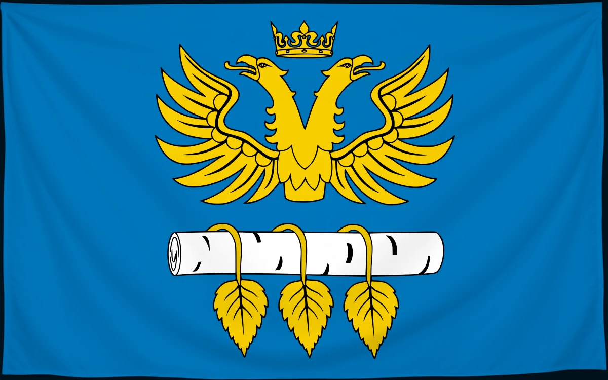 Флаг: Бжозувский повет